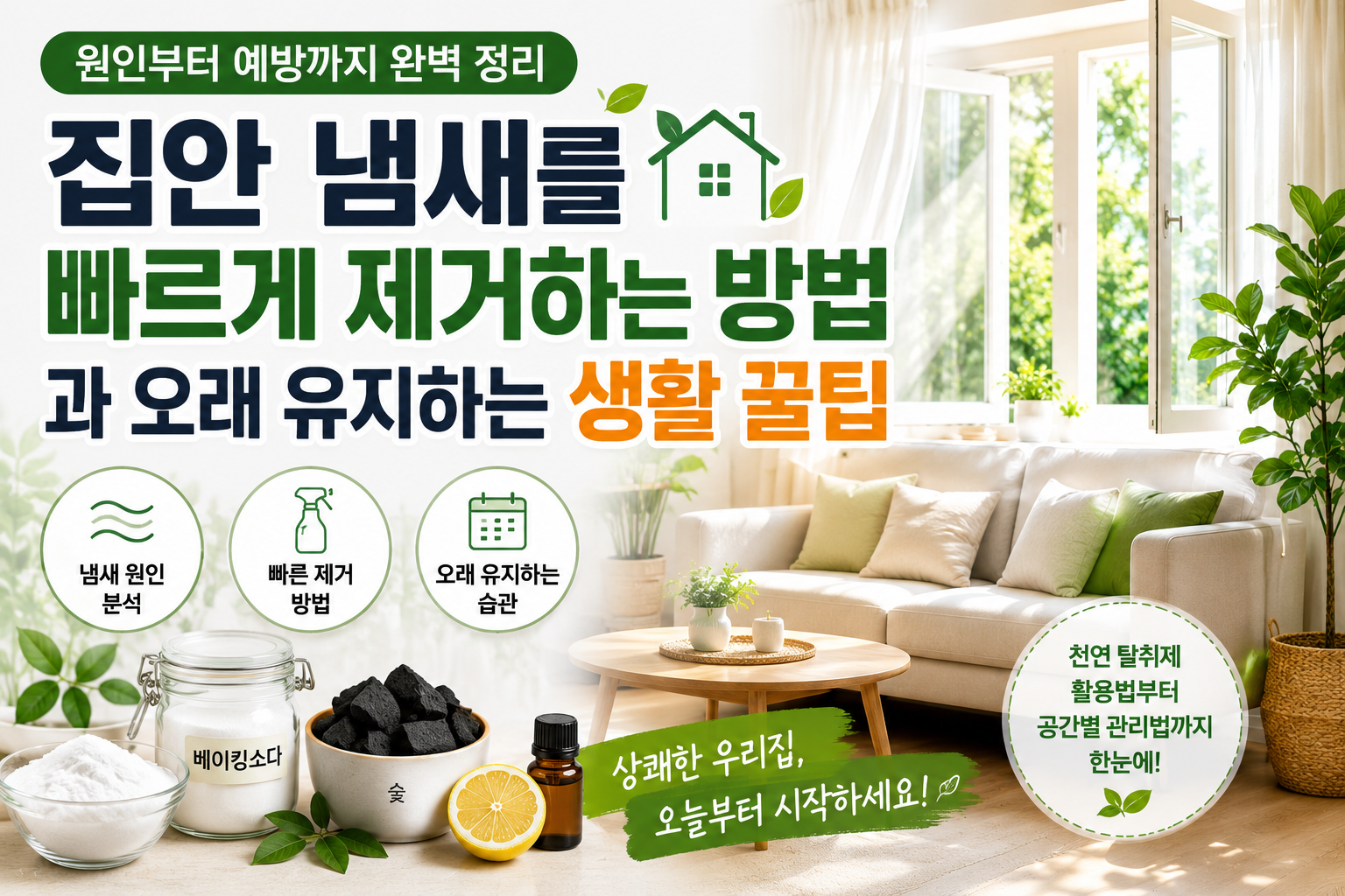 상쾌한집안 만들기 꿀팁